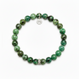 AFRICAN TURQUOISE – bracelet – sterling silver