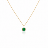 EMERALD RADIANCE – charm – 18 k gold