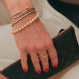 BLUSH PEARL – bracelet – 14k gold