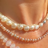PEARL DREAM – necklace – 14 K gold