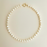 SOFT GLOW PEARL – necklace – 14 k gold