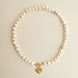 SOFT GLOW PEARL – necklace – 14 k gold