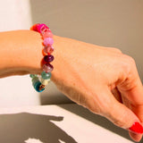 RAINBOW DREAM – gemstone bracelet – 18k gold