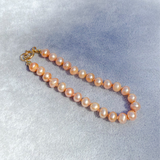 BLUSH PEARL –  14K Gold Bracelet