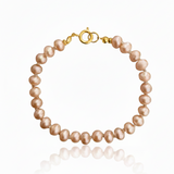 BLUSH PEARL – bracelet – 14k gold