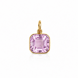 CONDUIT OF LIGHT – kunzite pendant – 14 k gold
