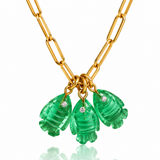 Mini Lucky Fish Charm – Green Tourmaline Quartz