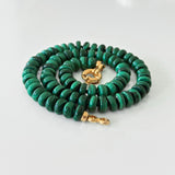 FOREST SERENITY – Malachite Necklace · Gold Vermeil