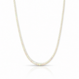 MORNING BLUSH – collier en opale d'Éthiopie – or 18 carats