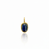 KYANITE – charm – 18 k gold