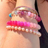 RAINBOW DREAM – Gemstone Bracelet 18k Gold