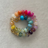 RAINBOW DREAM – bracelet – gold vermeil