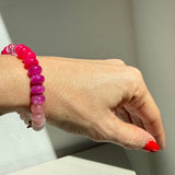 PINK AMBRÉ – bracelet – 18 k gold