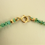 EMERALD LIGHT – bracelet – 14 K gold