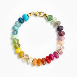 RAINBOW DREAM – bracelet – gold vermeil