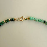 EMERALD FLOW – necklace – 14 K gold