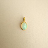 ETHIOPIAN OPAL – charm – 18 K gold