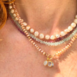 ETHIOPIAN OPAL – charm – 18 K gold