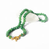 ROYAL JADE – necklace – 18 k gold