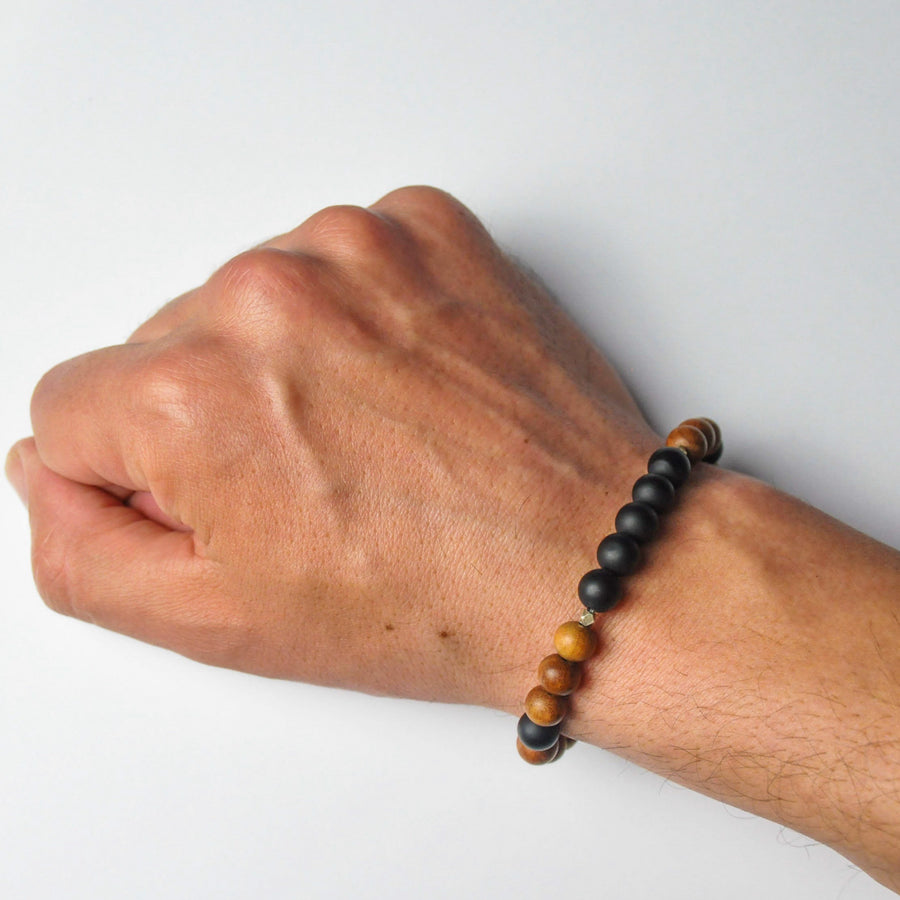 DEEP CONCENTRATION Mala-Bracelet . Men